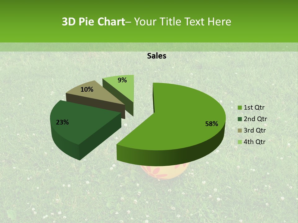 Background Outdoors Ball PowerPoint Template