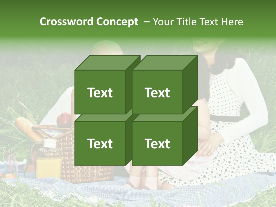 Dad Family Lawn PowerPoint Template