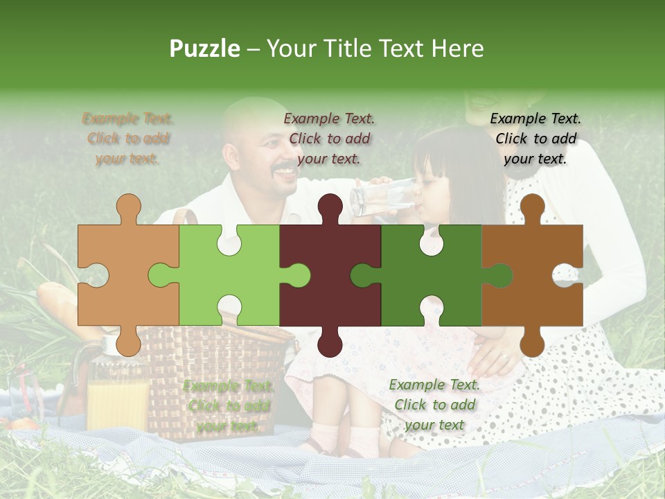 Dad Family Lawn PowerPoint Template