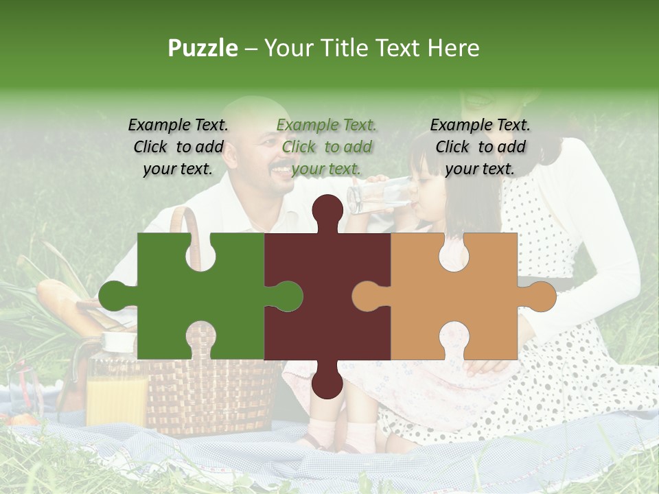 Dad Family Lawn PowerPoint Template