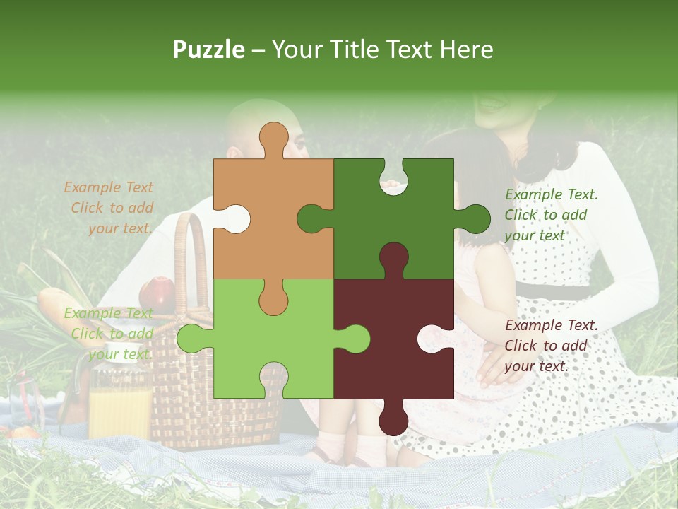 Dad Family Lawn PowerPoint Template