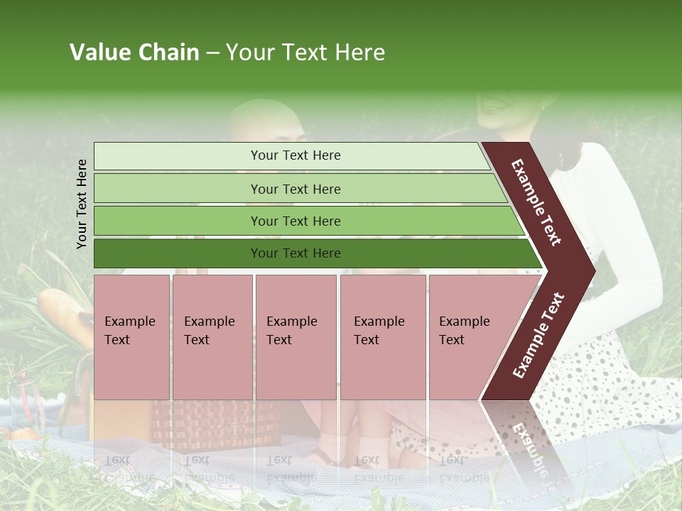 Dad Family Lawn PowerPoint Template