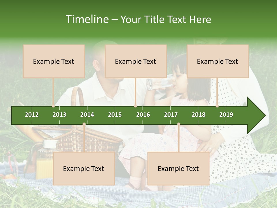 Dad Family Lawn PowerPoint Template