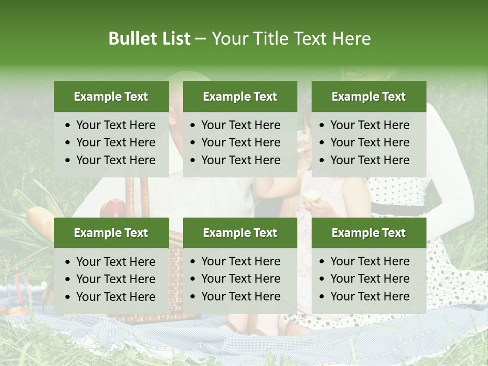 Dad Family Lawn PowerPoint Template