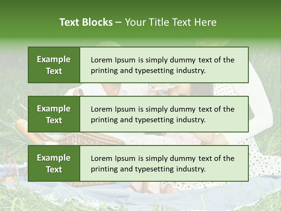 Dad Family Lawn PowerPoint Template