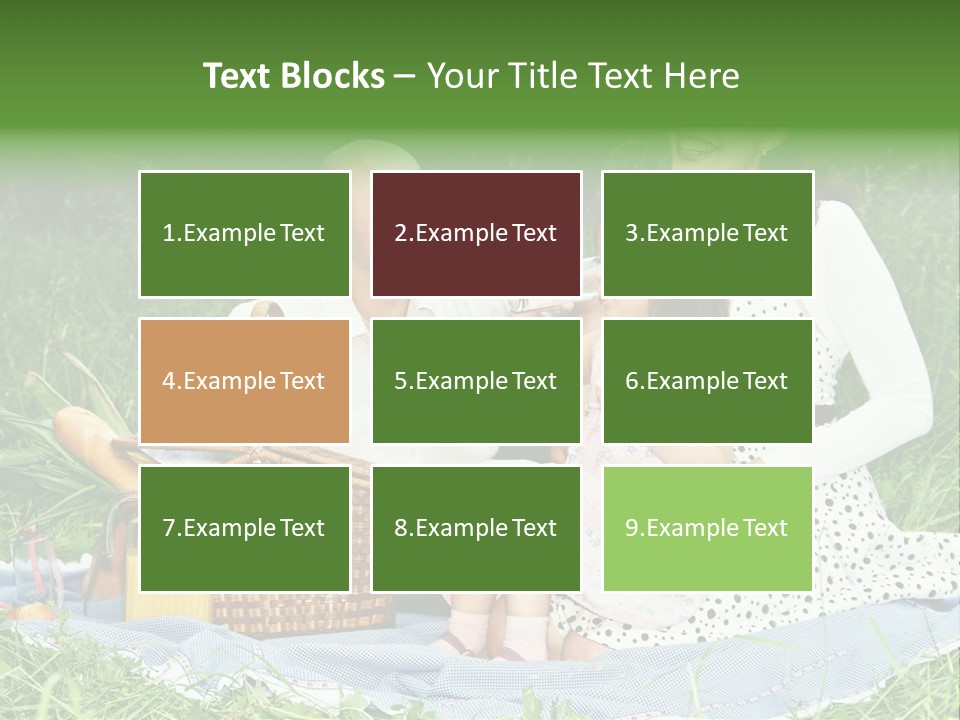 Dad Family Lawn PowerPoint Template