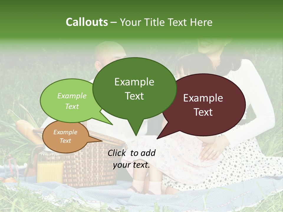 Dad Family Lawn PowerPoint Template