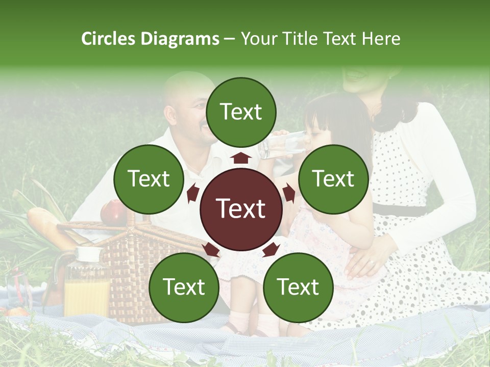 Dad Family Lawn PowerPoint Template