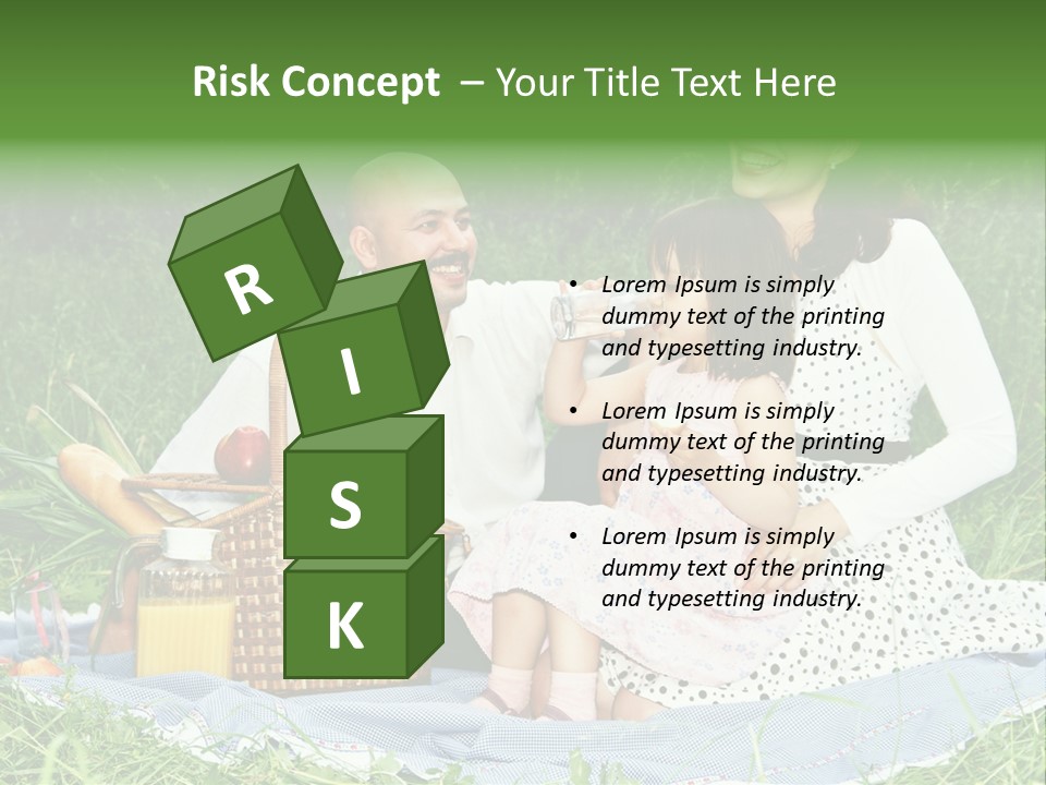 Dad Family Lawn PowerPoint Template