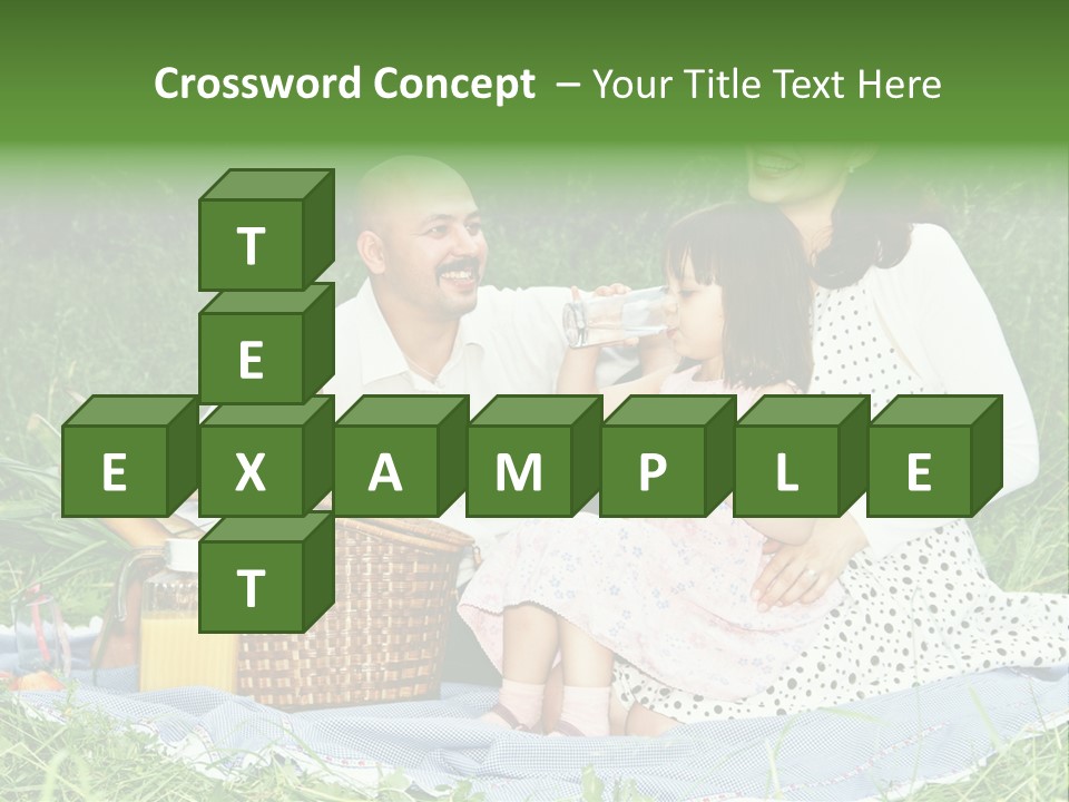 Dad Family Lawn PowerPoint Template