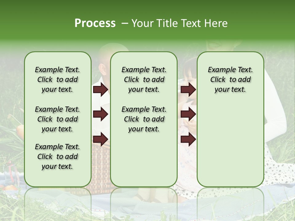 Dad Family Lawn PowerPoint Template