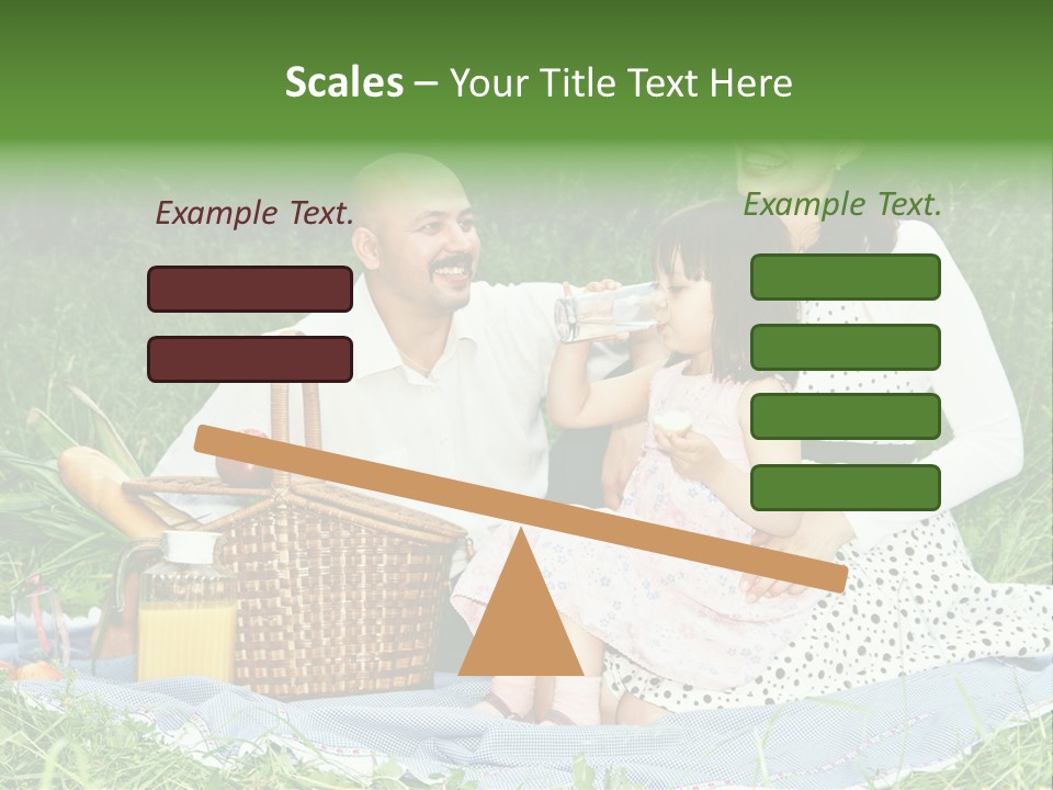 Dad Family Lawn PowerPoint Template