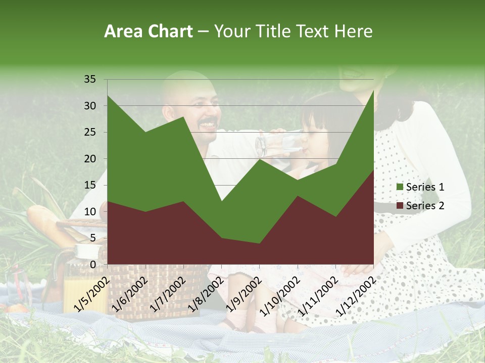 Dad Family Lawn PowerPoint Template