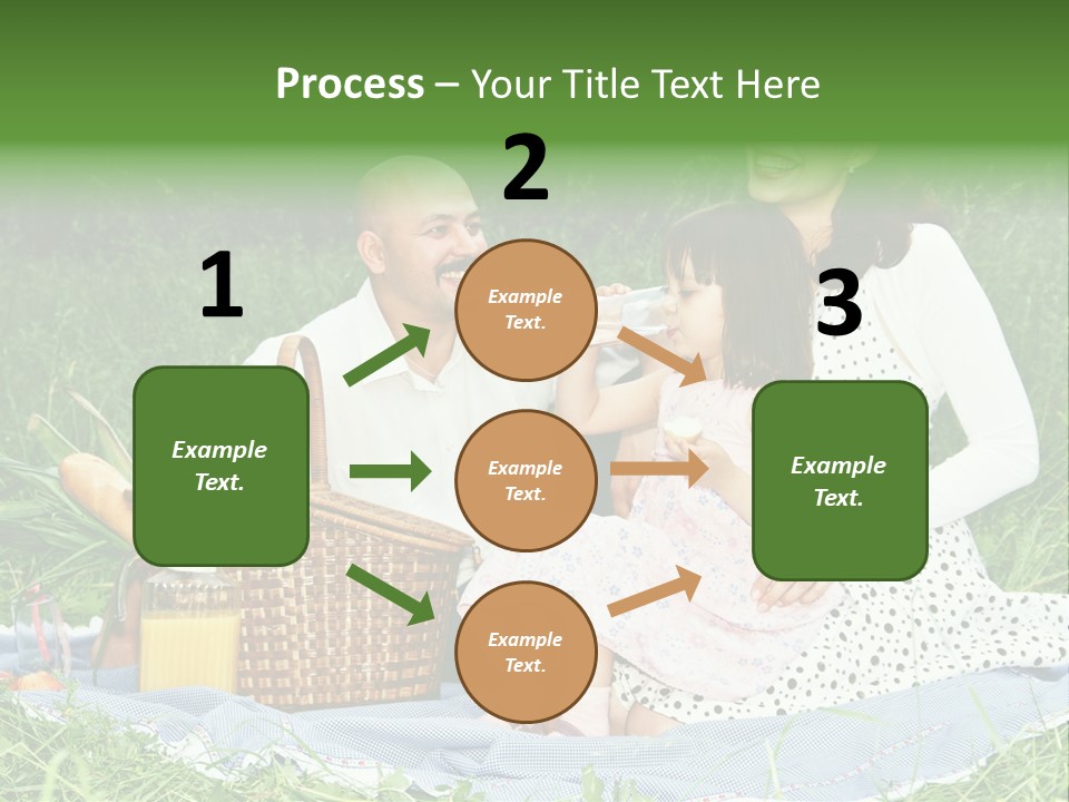 Dad Family Lawn PowerPoint Template