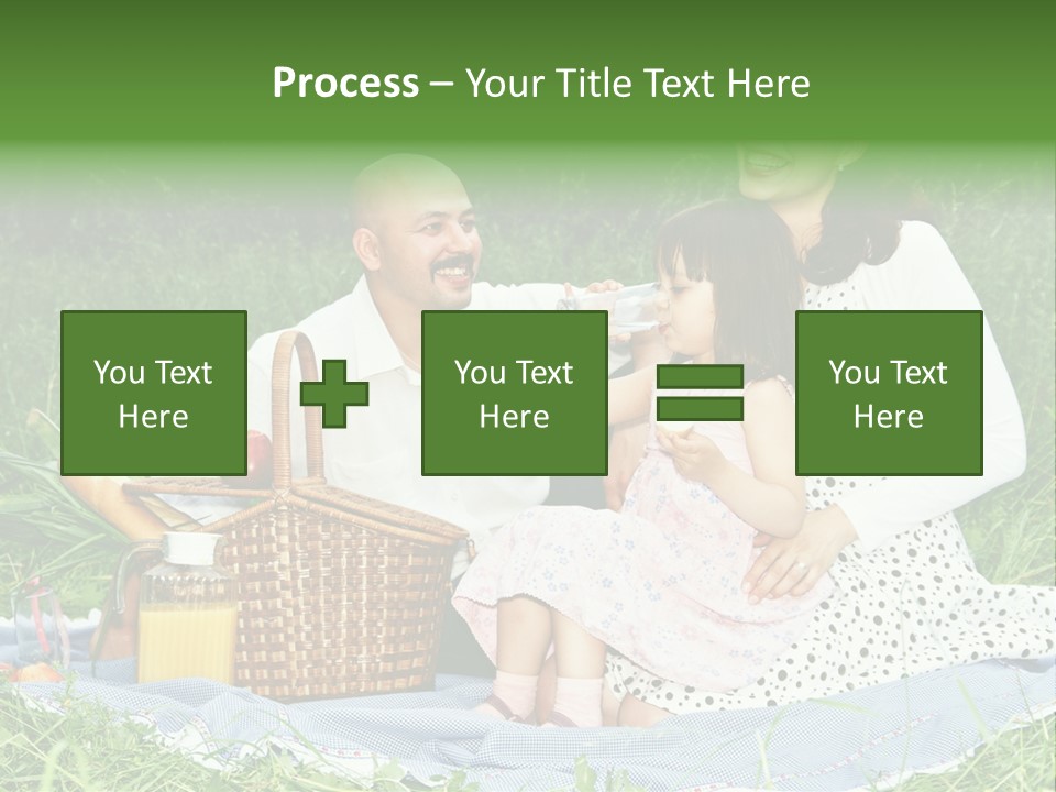 Dad Family Lawn PowerPoint Template