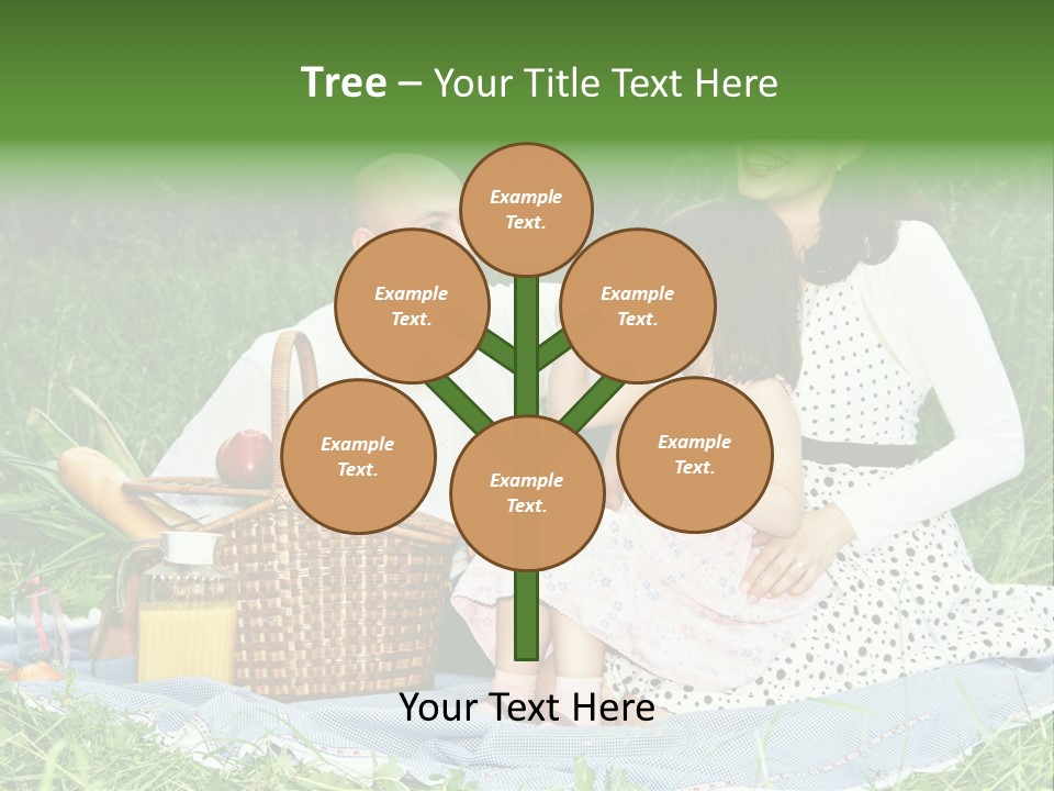 Dad Family Lawn PowerPoint Template