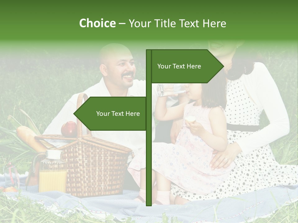 Dad Family Lawn PowerPoint Template