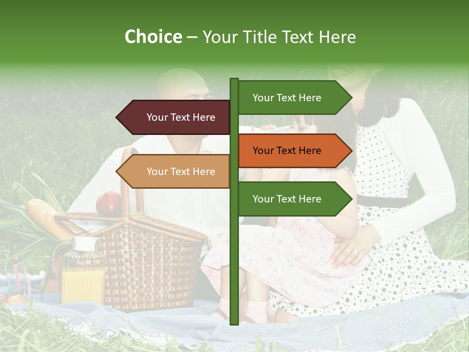 Dad Family Lawn PowerPoint Template