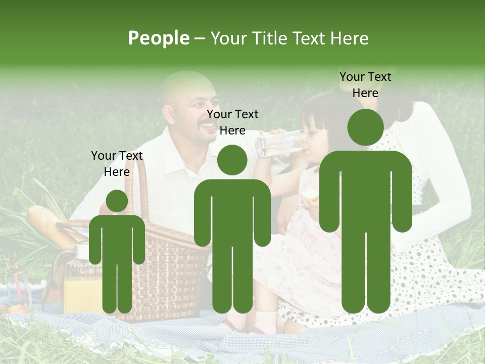 Dad Family Lawn PowerPoint Template