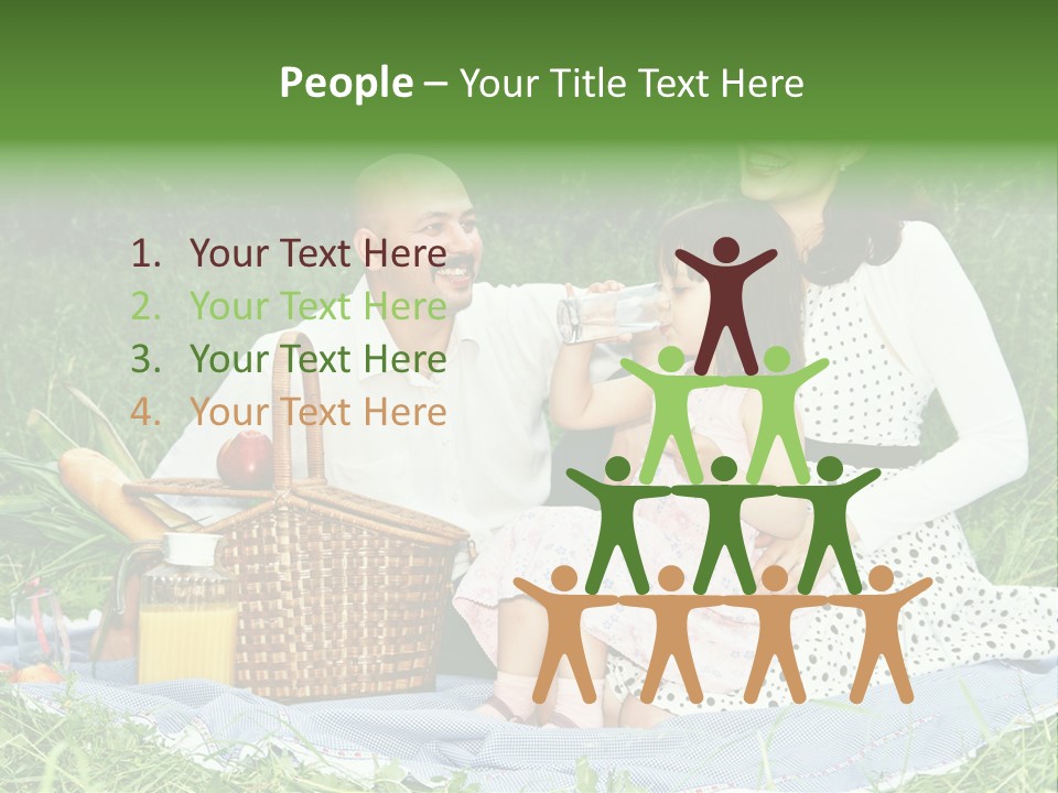 Dad Family Lawn PowerPoint Template