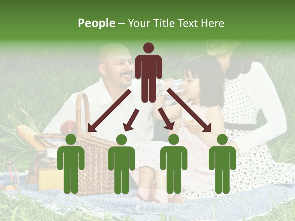 Dad Family Lawn PowerPoint Template