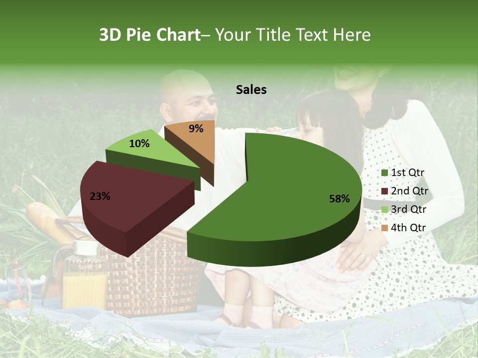 Dad Family Lawn PowerPoint Template