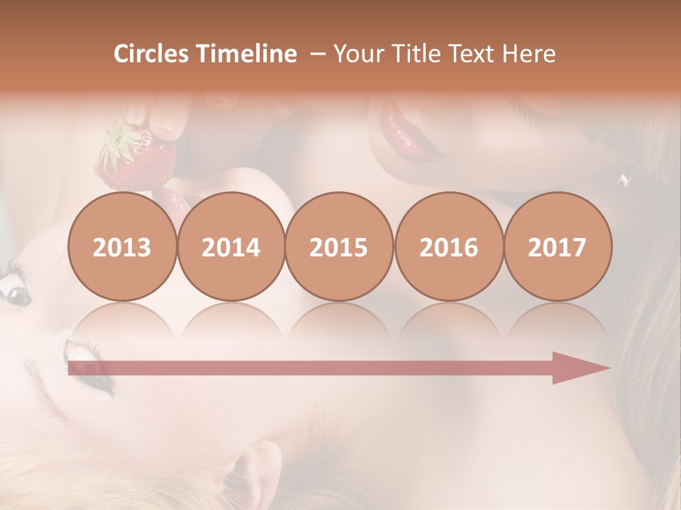 Gay Flirt Head PowerPoint Template