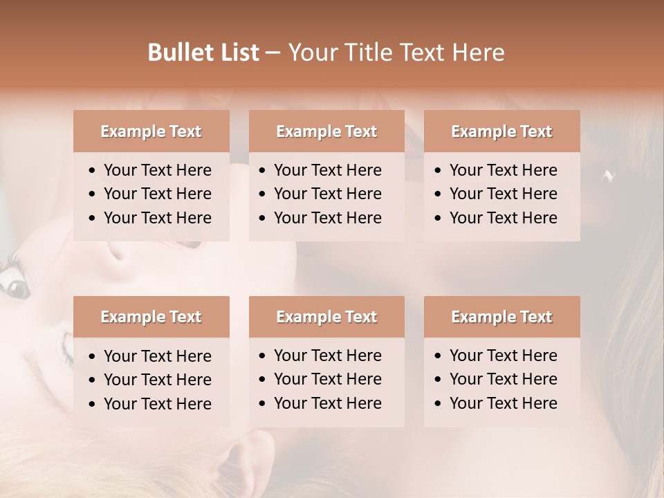 Gay Flirt Head PowerPoint Template