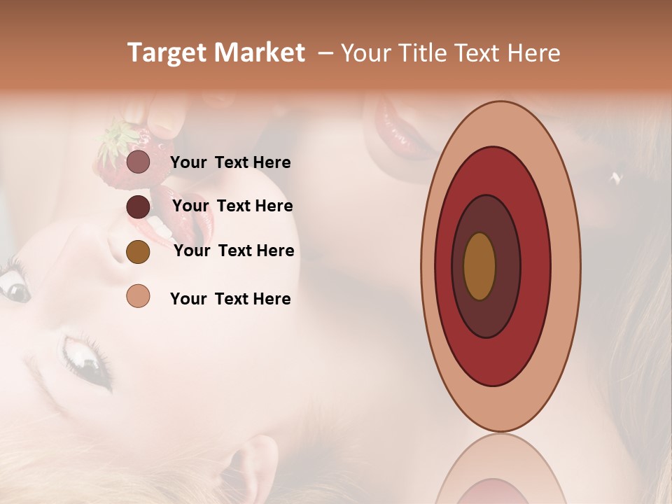 Gay Flirt Head PowerPoint Template