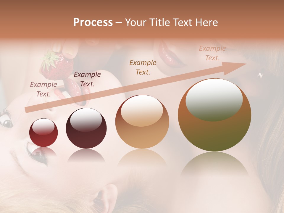 Gay Flirt Head PowerPoint Template