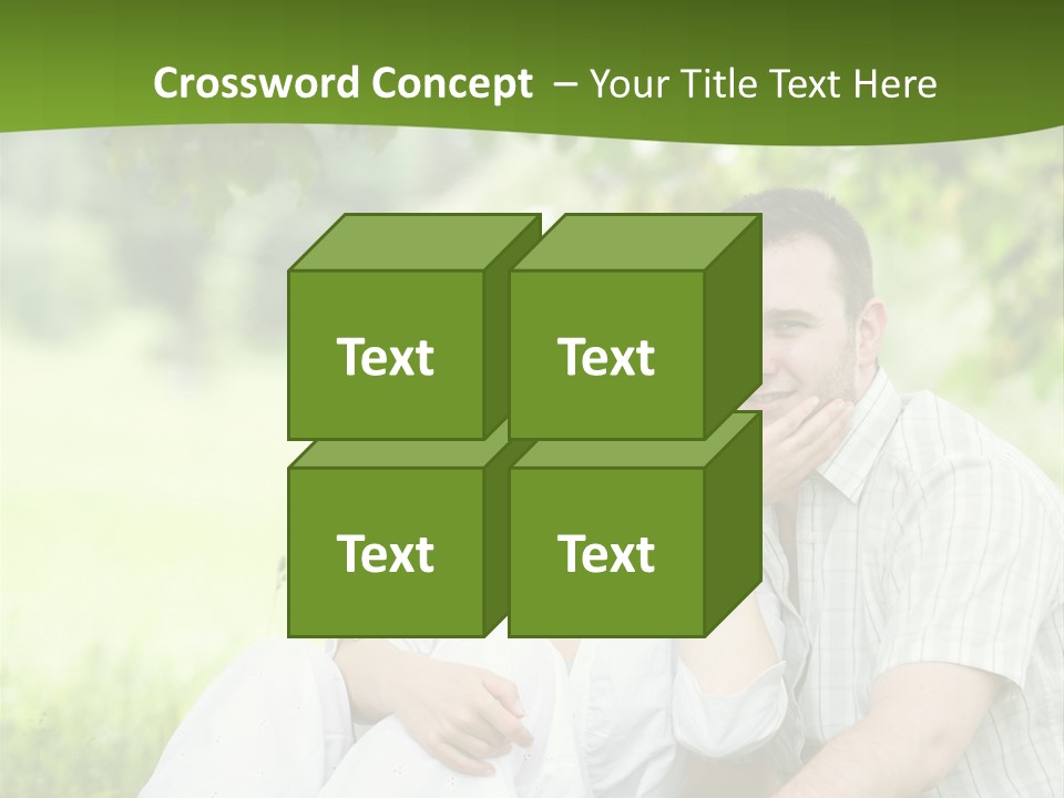 Two Together Handsome PowerPoint Template