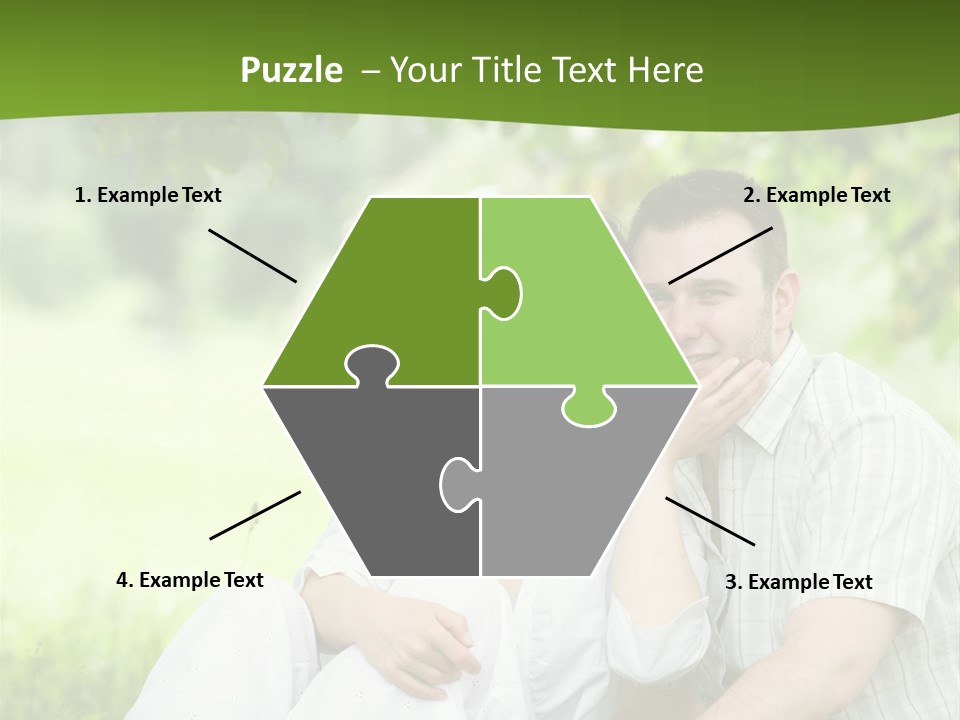 Two Together Handsome PowerPoint Template