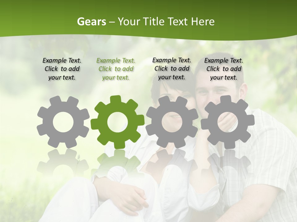 Two Together Handsome PowerPoint Template