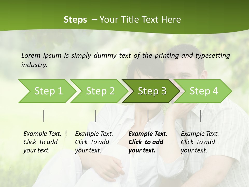 Two Together Handsome PowerPoint Template