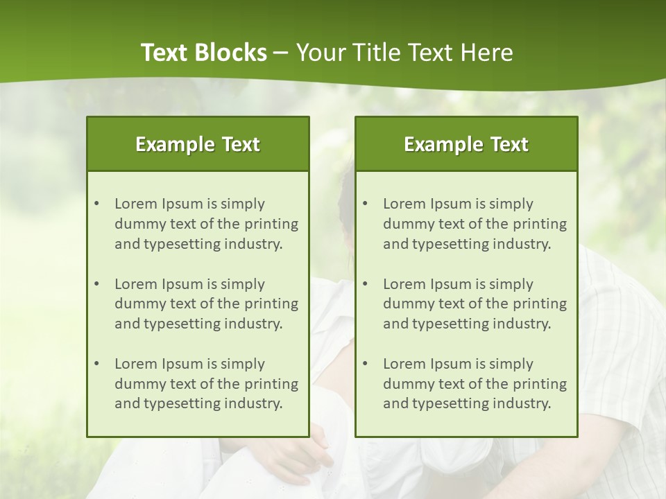 Two Together Handsome PowerPoint Template