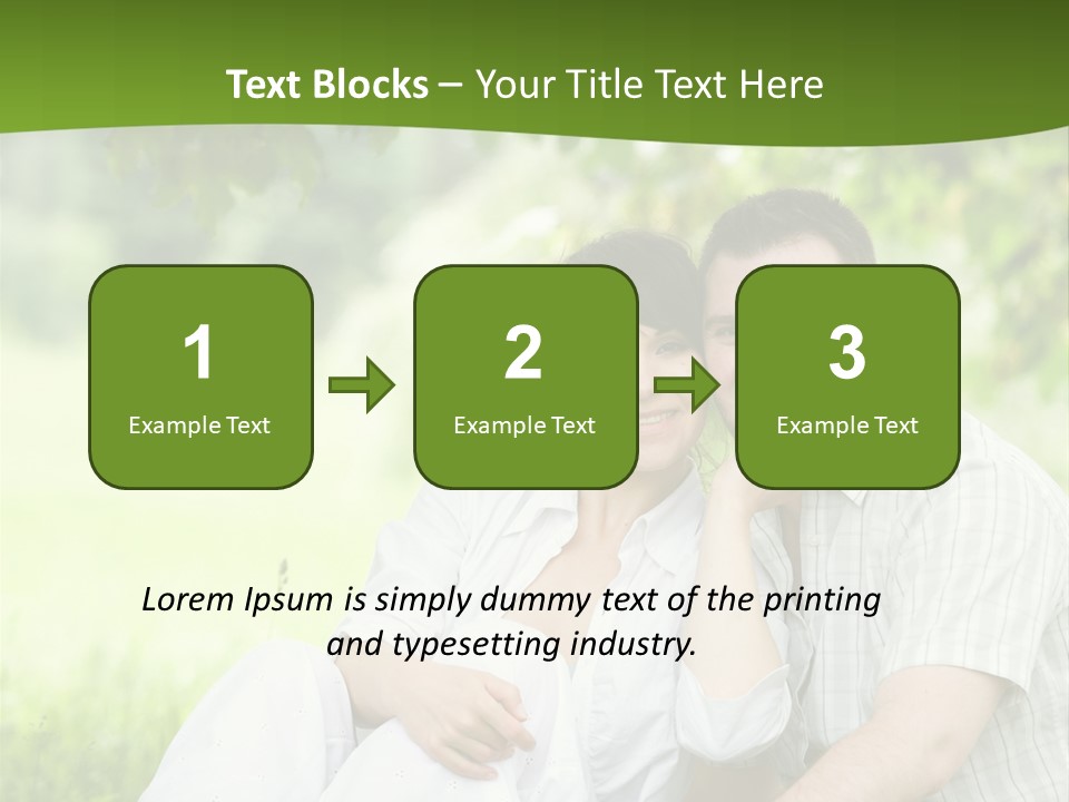 Two Together Handsome PowerPoint Template