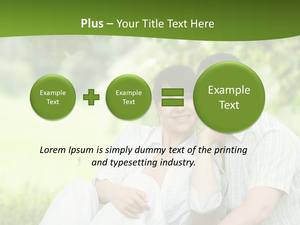 Two Together Handsome PowerPoint Template