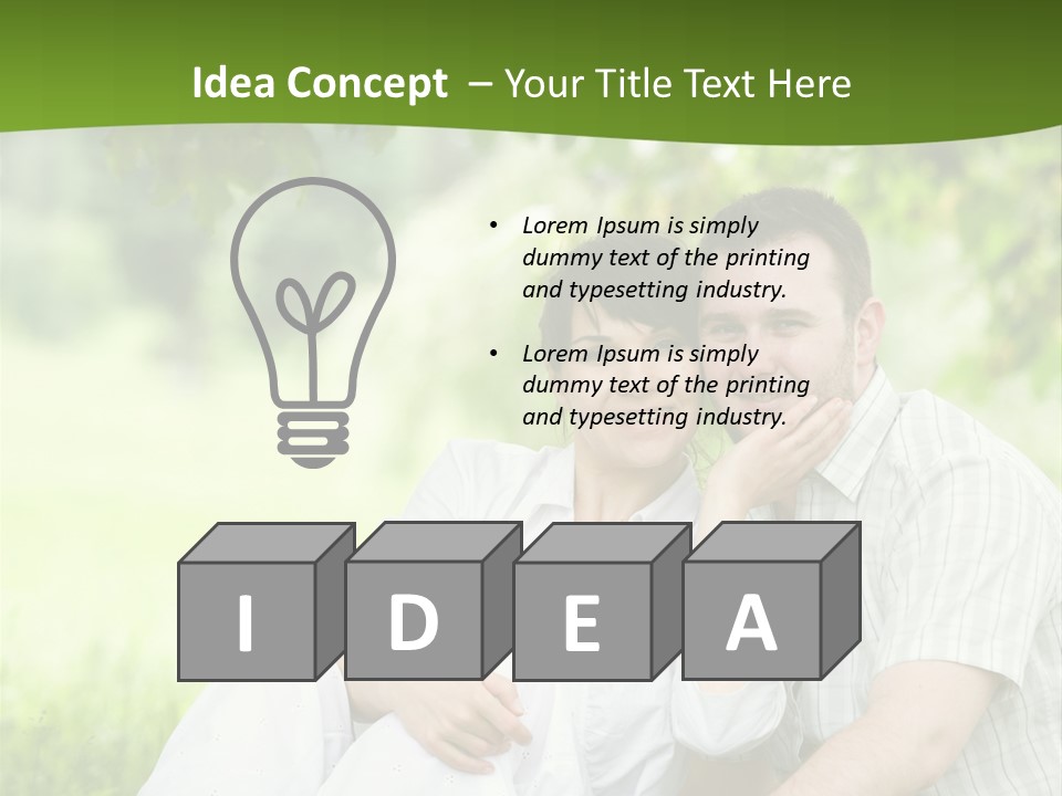 Two Together Handsome PowerPoint Template