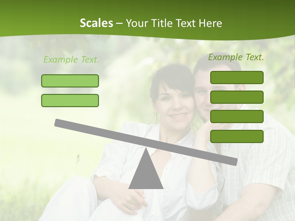 Two Together Handsome PowerPoint Template