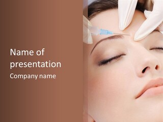 Botox Injection PowerPoint Template