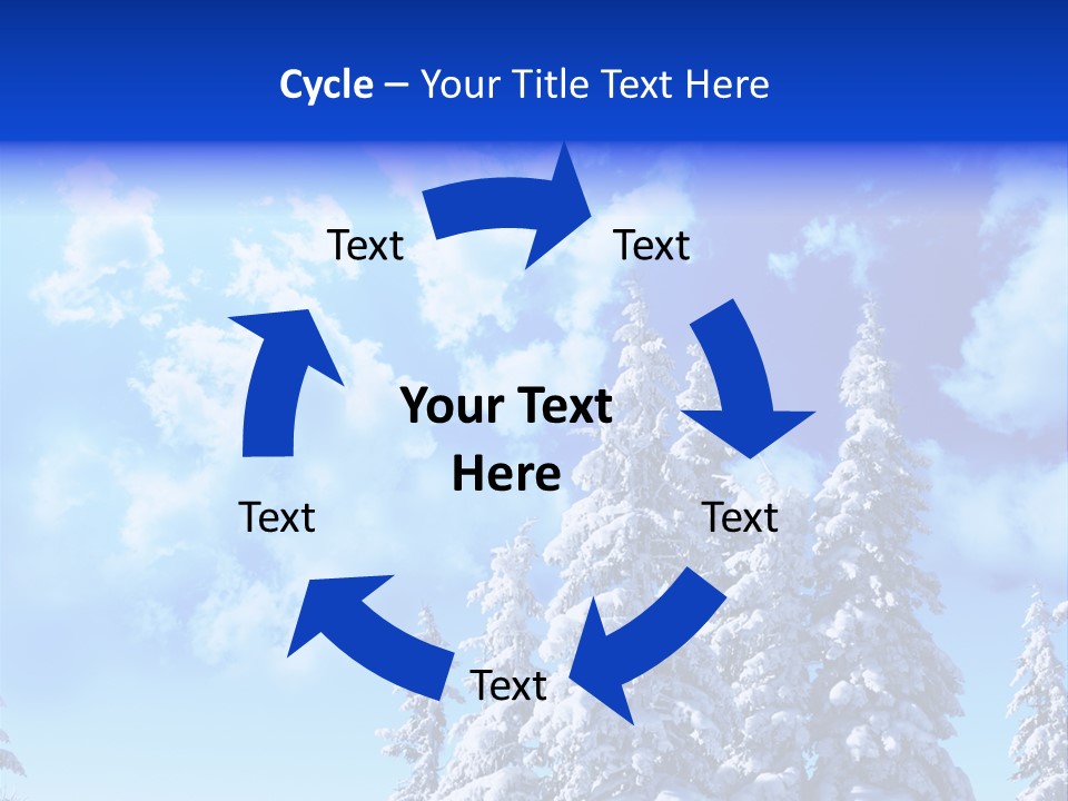 Snow Nature PowerPoint Template