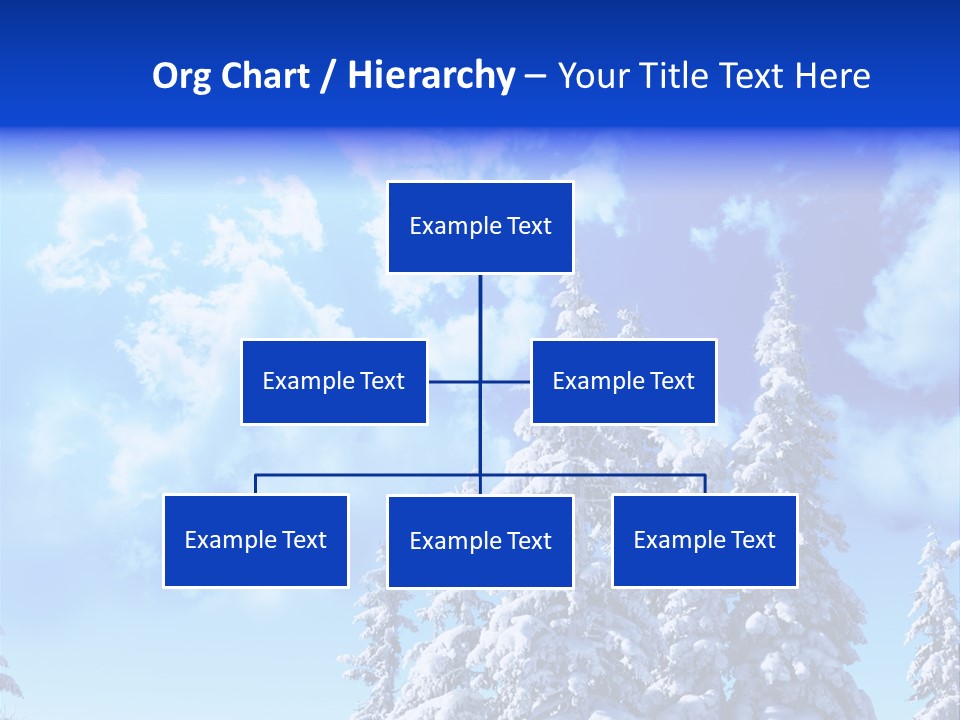 Snow Nature PowerPoint Template
