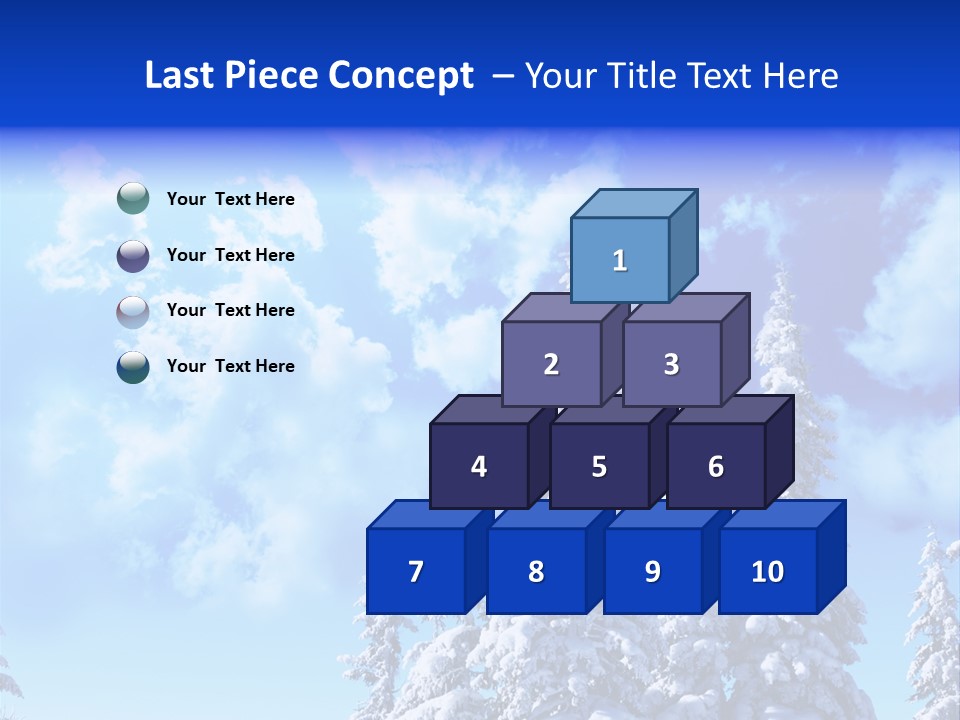 Snow Nature PowerPoint Template