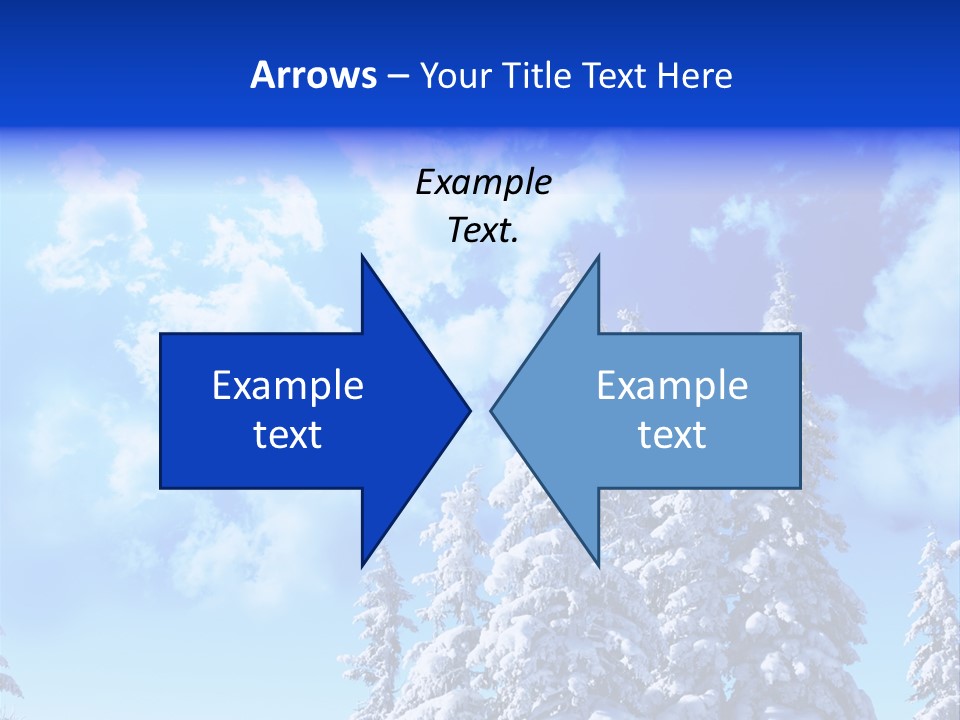 Snow Nature PowerPoint Template