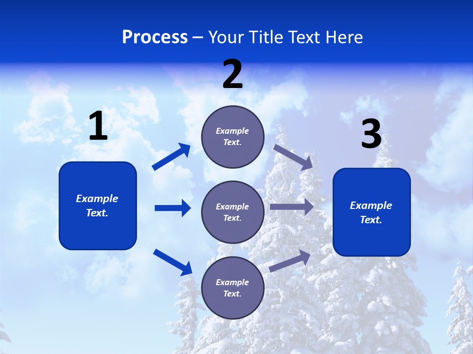 Snow Nature PowerPoint Template