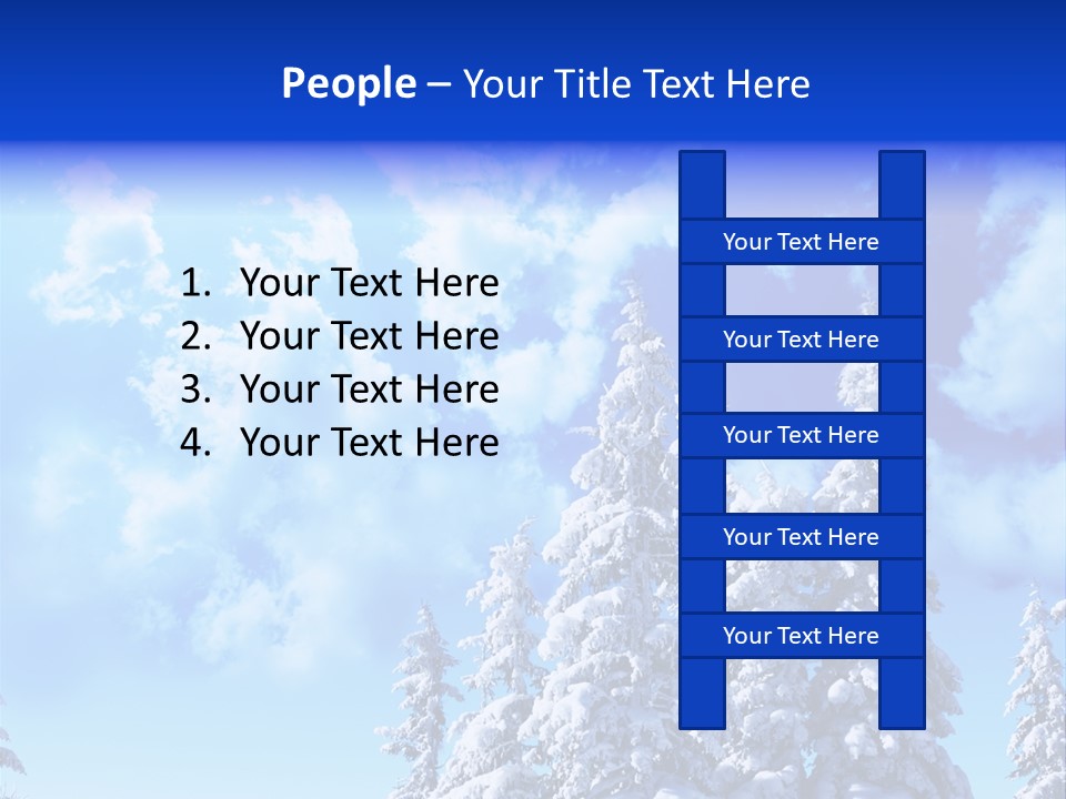 Snow Nature PowerPoint Template
