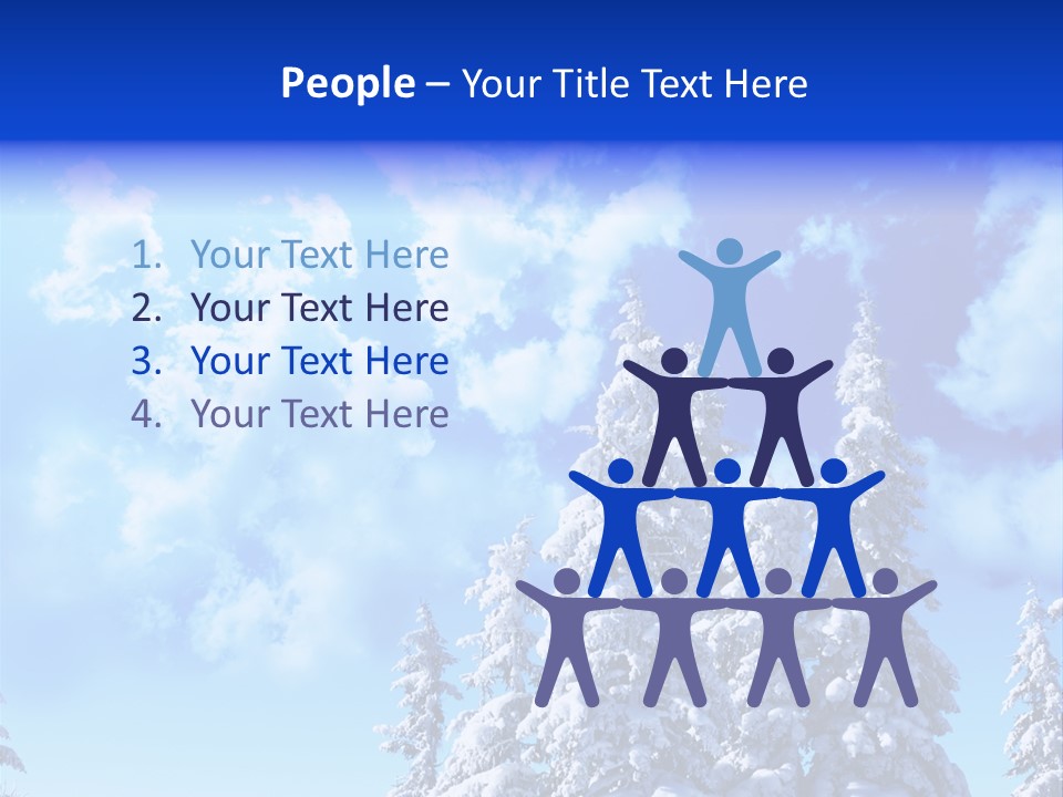 Snow Nature PowerPoint Template