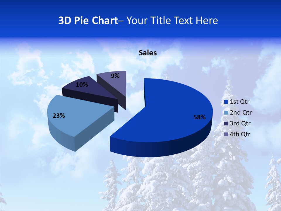 Snow Nature PowerPoint Template