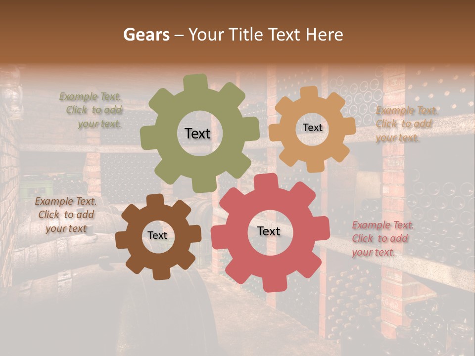Wine Cellar PowerPoint Template