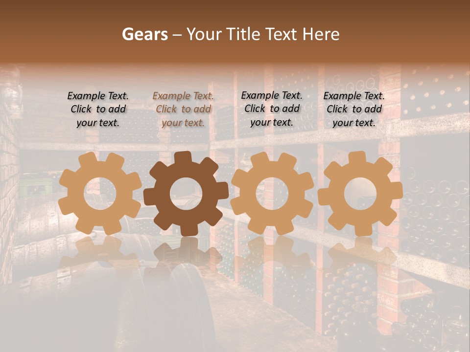 Wine Cellar PowerPoint Template